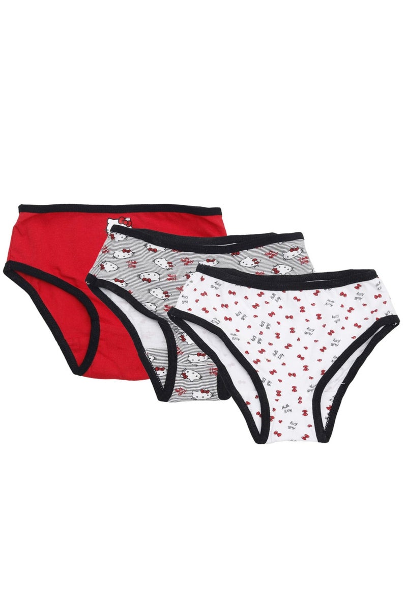 Carina Pack of 3 Girly Brief Panties - Image 1